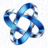 365英国上市集团官方logo，橙色与深蓝组合